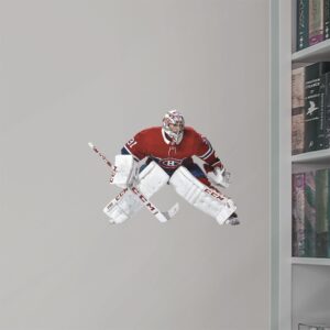 Carey Price for Montreal Canadiens: Netminder - Officially Licensed NHL Removable Wall Decal Large by Fathead | Vinyl