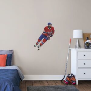 Shea Weber for Montreal Canadiens - Officially Licensed NHL Removable Wall Decal XL by Fathead | Vinyl