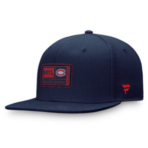 Men's Fanatics Branded Navy Montreal Canadiens Authentic Pro Training Camp Snapback Hat