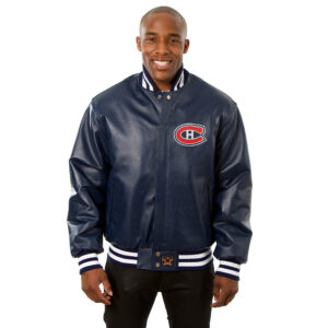 Men's JH Design Navy Montreal Canadiens Jacket
